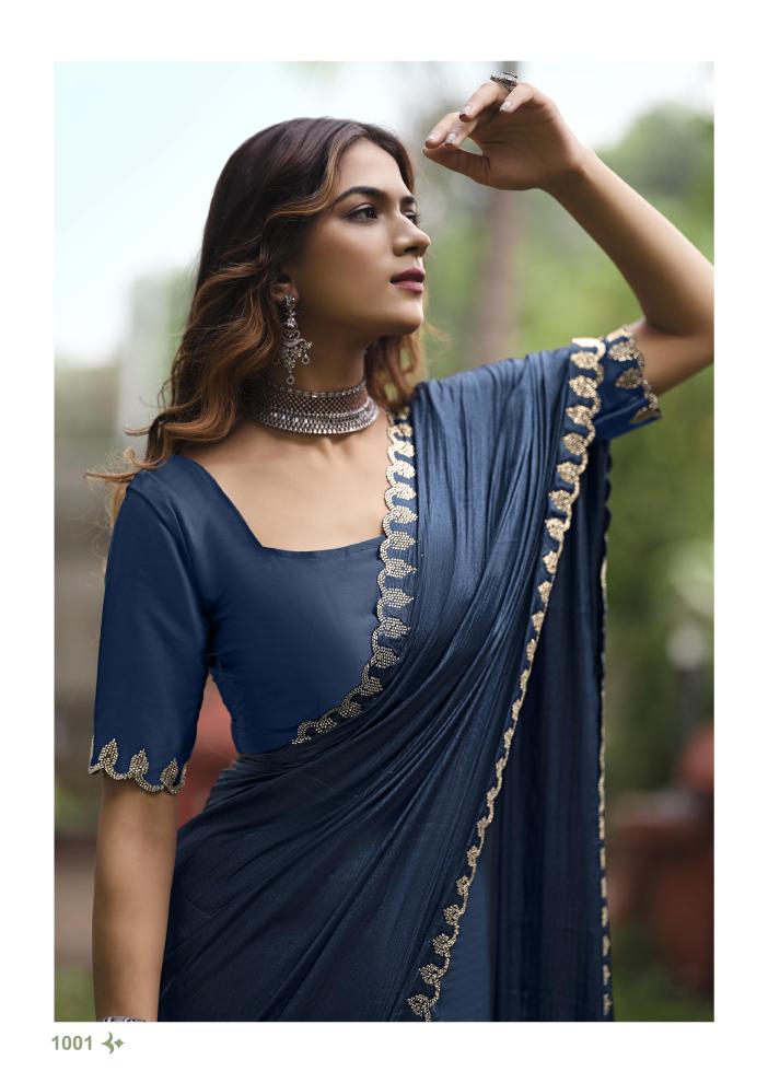 Platinum Vol 4 By Kashvi Swarovski Soft Silk Party Wear Sarees Wholesale Shop In Surat
